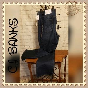 CJ Banks Barely Boot Cut Jeans